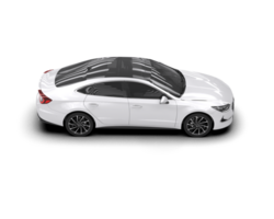 Modern car isolated on background. 3d rendering - illustration png