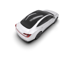 Modern car isolated on background. 3d rendering - illustration png