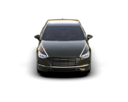 Modern car isolated on background. 3d rendering - illustration png