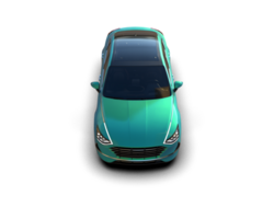Modern car isolated on background. 3d rendering - illustration png