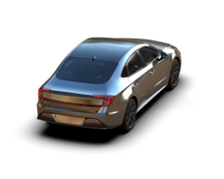 Modern car isolated on background. 3d rendering - illustration png