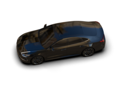 Modern car isolated on background. 3d rendering - illustration png