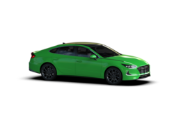 Modern car isolated on background. 3d rendering - illustration png