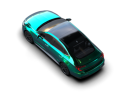Modern car isolated on background. 3d rendering - illustration png