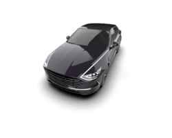 Modern car isolated on background. 3d rendering - illustration png
