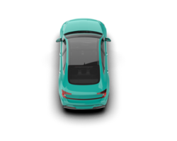 Modern car isolated on background. 3d rendering - illustration png