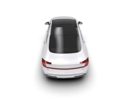 Modern car isolated on background. 3d rendering - illustration png