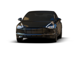 Modern car isolated on background. 3d rendering - illustration png
