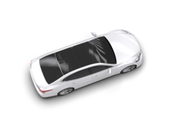 Modern car isolated on background. 3d rendering - illustration png