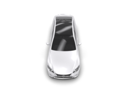 Modern car isolated on background. 3d rendering - illustration png