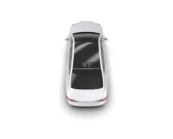 Modern car isolated on background. 3d rendering - illustration png