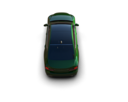 Modern car isolated on background. 3d rendering - illustration png