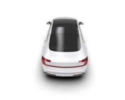 Modern car isolated on background. 3d rendering - illustration png
