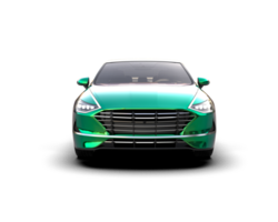 Modern car isolated on background. 3d rendering - illustration png