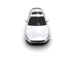 Modern car isolated on background. 3d rendering - illustration png