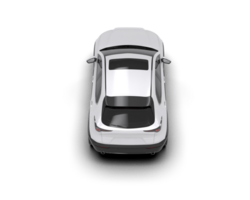 Modern car isolated on background. 3d rendering - illustration png