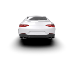 Modern car isolated on background. 3d rendering - illustration png