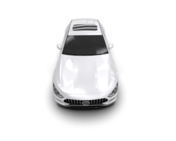 Modern car isolated on background. 3d rendering - illustration png