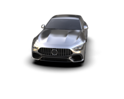 Modern car isolated on background. 3d rendering - illustration png