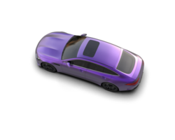Modern car isolated on background. 3d rendering - illustration png