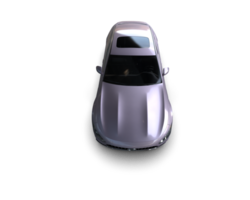 Modern car isolated on background. 3d rendering - illustration png