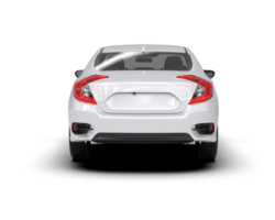 Modern car isolated on background. 3d rendering - illustration png