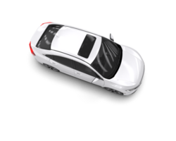Modern car isolated on background. 3d rendering - illustration png