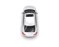 Modern car isolated on background. 3d rendering - illustration png