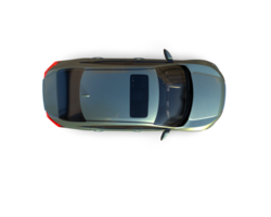 Modern car isolated on background. 3d rendering - illustration png
