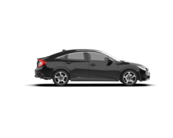 Modern car isolated on background. 3d rendering - illustration png