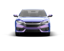 Modern car isolated on background. 3d rendering - illustration png