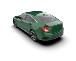 Modern car isolated on background. 3d rendering - illustration png