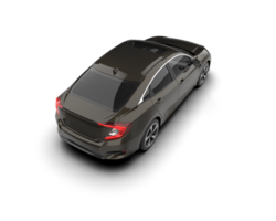 Modern car isolated on background. 3d rendering - illustration png