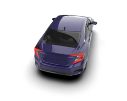 Modern car isolated on background. 3d rendering - illustration png