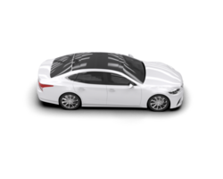 Modern car isolated on background. 3d rendering - illustration png