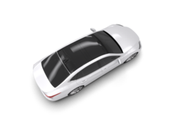 Modern car isolated on background. 3d rendering - illustration png