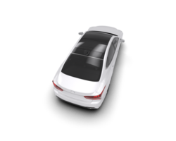 Modern car isolated on background. 3d rendering - illustration png