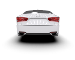 Modern car isolated on background. 3d rendering - illustration png