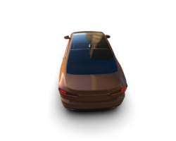 Modern car isolated on background. 3d rendering - illustration png