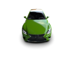 Modern car isolated on background. 3d rendering - illustration png