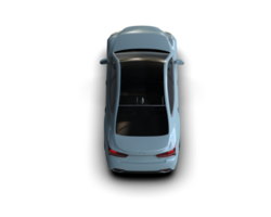 Modern car isolated on background. 3d rendering - illustration png