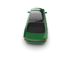 Modern car isolated on background. 3d rendering - illustration png