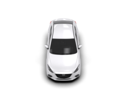 Modern car isolated on background. 3d rendering - illustration png