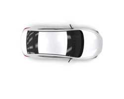 Modern car isolated on background. 3d rendering - illustration png