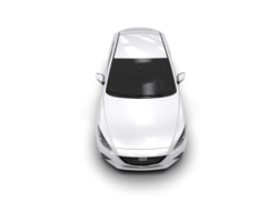 Modern car isolated on background. 3d rendering - illustration png