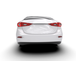 Modern car isolated on background. 3d rendering - illustration png