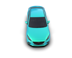 Modern car isolated on background. 3d rendering - illustration png