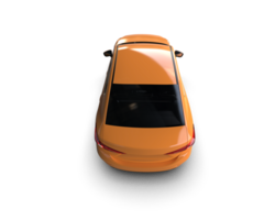 Modern car isolated on background. 3d rendering - illustration png