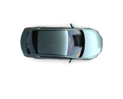 Modern car isolated on background. 3d rendering - illustration png