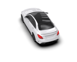Modern car isolated on background. 3d rendering - illustration png